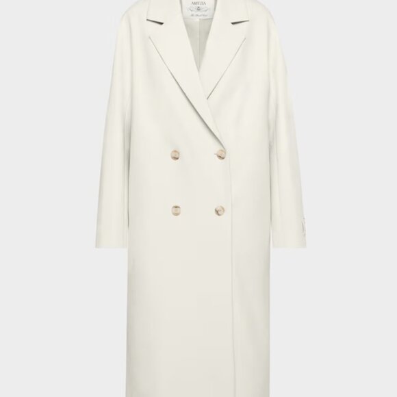 NWT Aritzia The Slouch Coat - (Re)ssential Matte Pearl - Picture 7 of 12